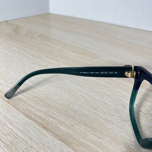 Burberry B4258-F 3677/8E RARE! Sunglasses FRAMES ONLY Blue Tortoise 56-19-140 main image 10